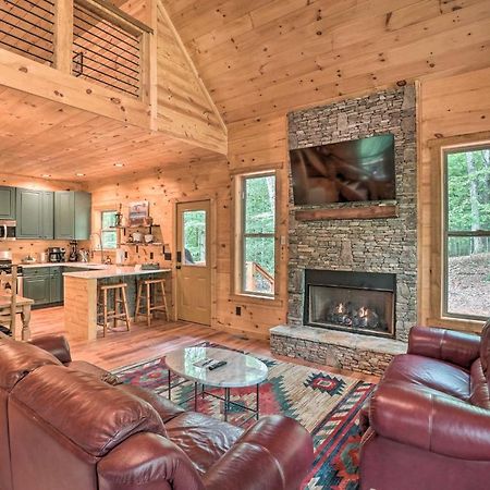 Peaceful Cabin On 3 Private Acres Deck And Fire Pit Blairsville Exteriör bild