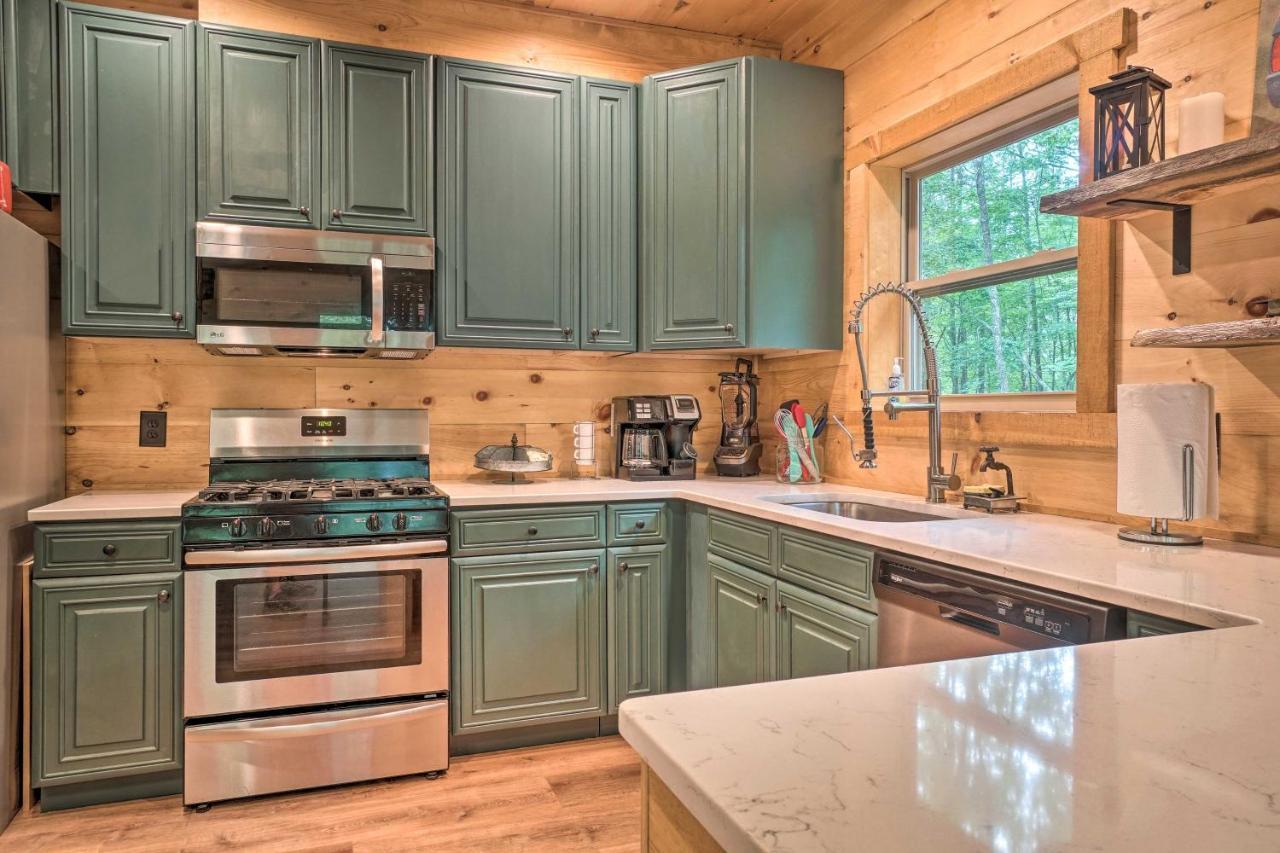 Peaceful Cabin On 3 Private Acres Deck And Fire Pit Blairsville Exteriör bild